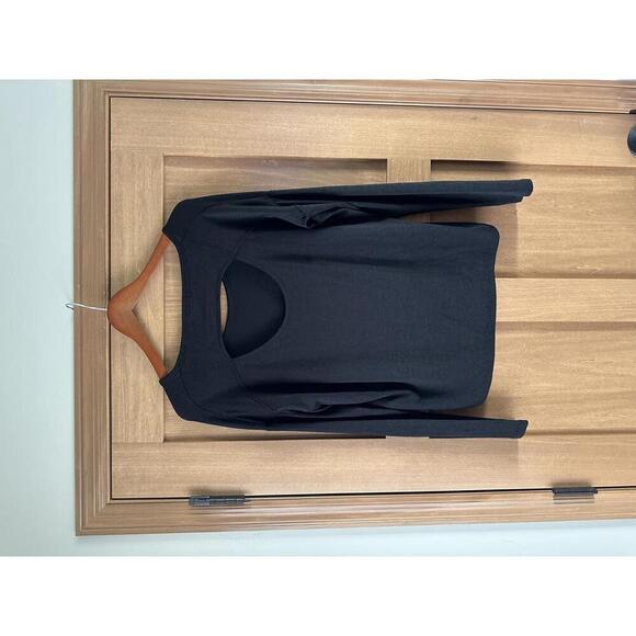 Rag & Bone Black Long Sleeve with Keyhole Cutout Back Women’s size Small - Picture 5 of 10